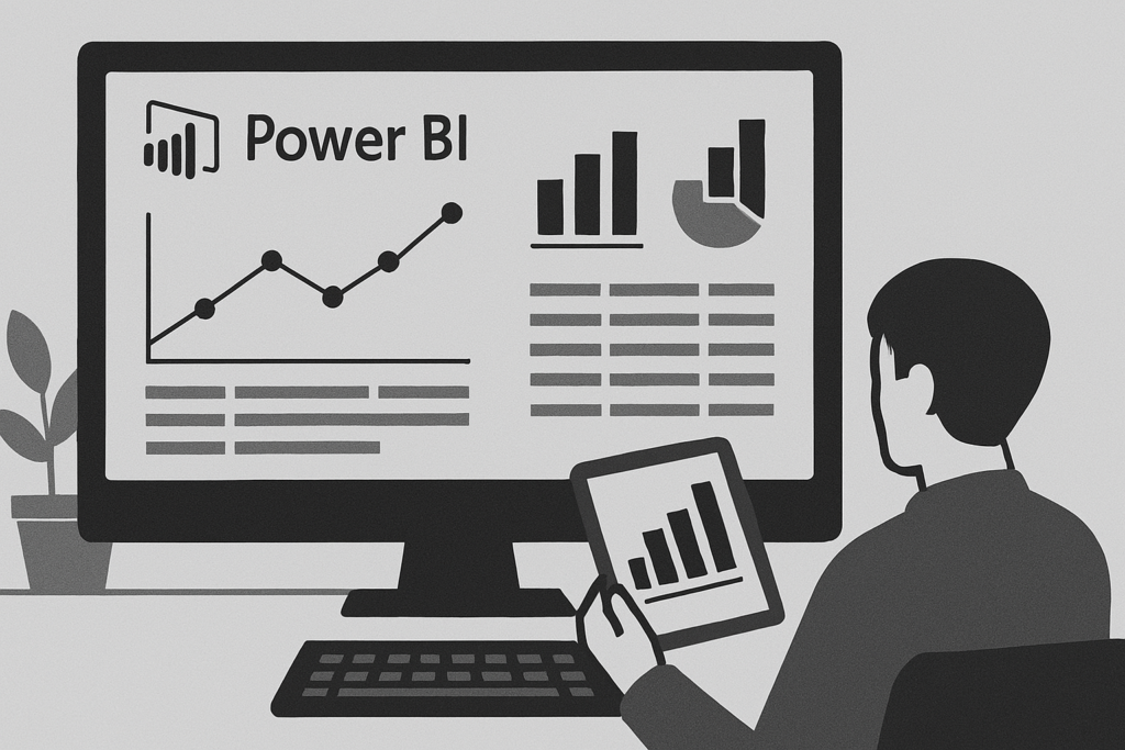Power BIを活用するイメージ